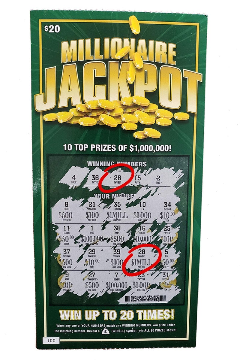Laughing Smith Prank Lottery Tickets and Scratch Cards Look Real - $1 Million Winning Ticket Gag Set - Image 2